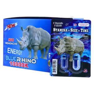 HS BLUE RHINO 10000K DUAL PILLS (24CT)