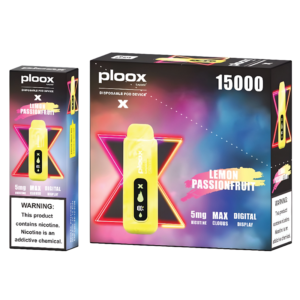 PLOOX LUXPODZ 15000PUFF DISPOSABLE LEMON PASSIONFRUIT - PACK OF 5