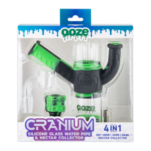 OOZE CRANIUM WATER PIPE - CHAMELEON