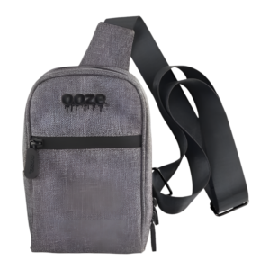 OOZE TRAVELER SMELL PROOF CROSSBODY- SMOKE GREY