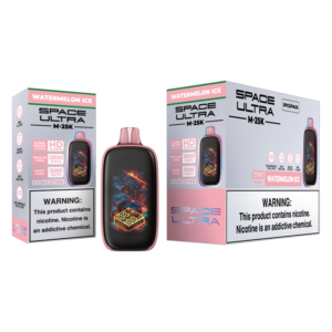 SPACE ULTRA DISPOSABLE M-25K WATERMELON ICE 5% - PACK OF 5