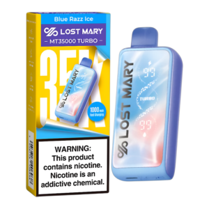 LOST MARY 35K TURBO BLUE RAZZ ICE