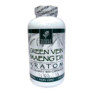 WHOLE HERBS GREEN VEIN MAENG DA 500CT CAP