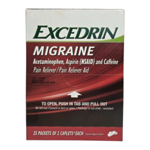 EXCEDRIN MIGRAINE POUCHES (25CT)