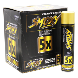 SMOXY BUTANE LIGHTER REFILL 300ML 5X (12CT)