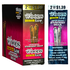 SWEET WOODS 2F$1.39 STRAWBERRY CREAM 15/2CT