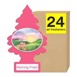LITTLE TREES CAR FRESHENER MORNING FRESH 24CT
