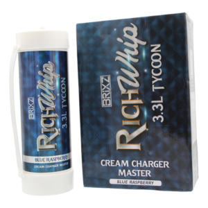 BRIXZ NYC RICH WHIP 3.3L TANK BLUE RASPBERRY- (2CT)