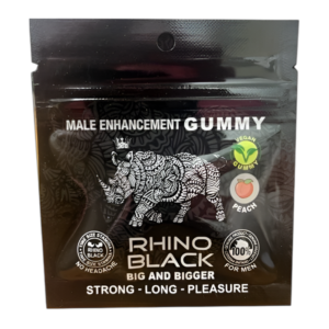 HS RHINO GUMMIES BLACK (24CT)