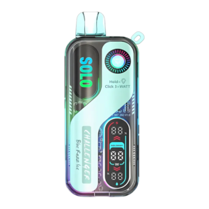 SOLOBAR 30K PUFF EN DISPOSABLE BLUE RAZZ ICE 5CT