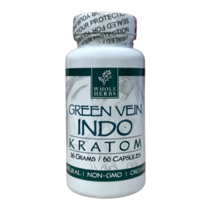 WHOLE HERBS GREEN VEIN INDO 60CT CAP