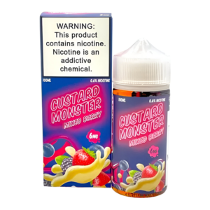 CUSTARD MONSTER MIXED BERRY 6MG