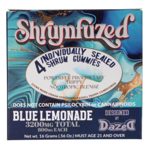 SHRUMFUZED GUMMIES 3200MG BLUE LEMONADE 4PK - (10CT)