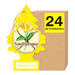 LITTLE TREES CAR FRESHENER VANILLA AROMA 24CT
