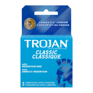 TROJAN CLASSIC PREMIUM LUBRICANT BLUE (6PK)