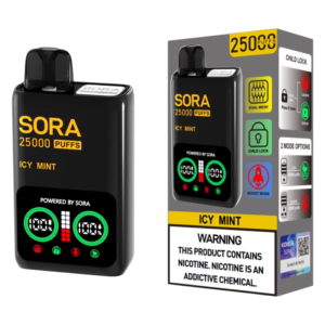 SORA 25K DISPOSABLE 5CT ICE MINT
