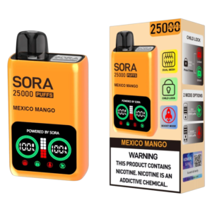 Sora 25000 Puff Disposable 5-Pack by Sora – distributed by Crown Distro