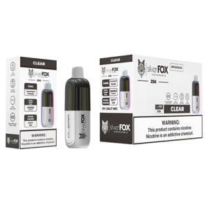 SILVER FOX DISPOSABLE 25K 5CT CLEAR