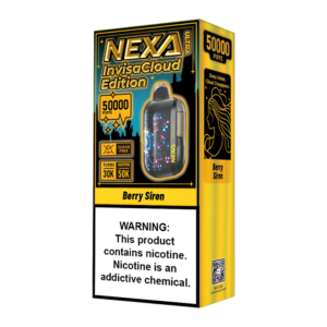 NEXA ULTRA 50K DISPOSABLE SMOKELESS 5CT BERRY SIREN