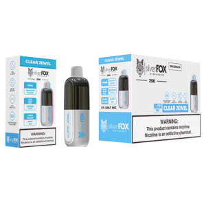 SILVER FOX DISPOSABLE 25K 5CT CLEAR JEWEL