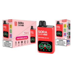 SORA 25K DISPOSABLE 5CT WATERMELON ICE