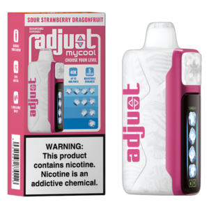 ADJUST MYCOOL 40K SOUR STRAWBERRY DRAGONFRUIT - 5CT