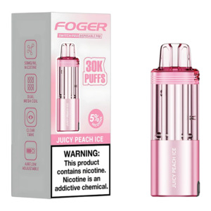 FOGER PODS 5CT JUICY PEACH ICE