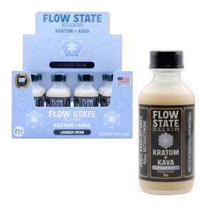 FLOW STATE ELIXIR LAVENDER CREAM KRATOM+KAVA