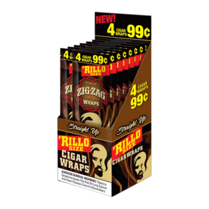 ZIG ZAG RILLO WRAPS 4 FOR 99 STRAIGHT UP