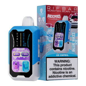 RIFBAR 40K ICE CONTROL BLUE RAZZ ICE