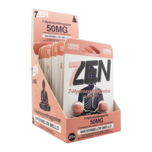 7 ZEN 50MG WATERMRLON MELLO 2CT/BOX OF 10