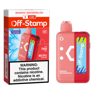 OFF STAMP X CUBE KIT 25000PUFFS DISPOSABLE 5CT