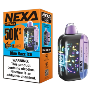 NEXA ULTRA 2 DISPOSABLE 50K 5CT BLUE RAZZ ICE