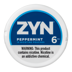 ZYN NICOTINE POUCHES PEPPERMINT 6MG (5CT) REG