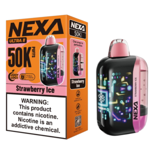 NEXA ULTRA 2 DISPOSABLE 50K 5CT STRAWBERRY ICE