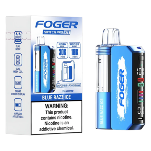 FOGER SWITCH PRO KIT 30K 5CT BLUE RAZZ ICE