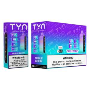 TYN 50K DISPOSABLE 5CT TRIPLE BERRY