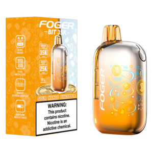 FOGER BIT 35K DISPOSABLE 5CT SOUR MANGO PINEAPPLE