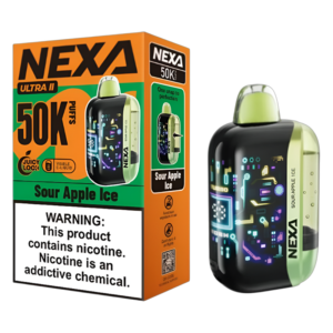 NEXA ULTRA 2 DISPOSABLE 50K 5CT SOUR APPLE ICE