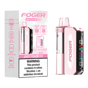 FOGER SWITCH PRO KIT 30K 5CT JUICY PEACH ICE