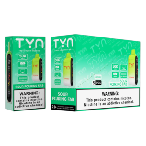 TYN 50K DISPOSABLE 5CT SOUR FCUKING FAB